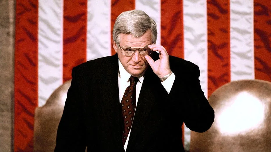 Image accompanying reporting about Dennis Hastert, longest-serving Republican House Speaker and convicted child molester, dies at 84