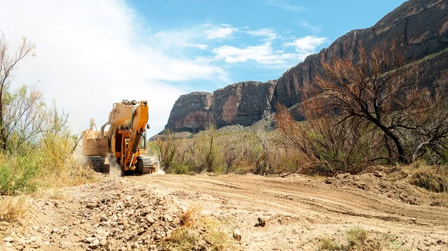 Image accompanying reporting about Judge halts contentious border construction in and near Texas’s Big Bend National Park