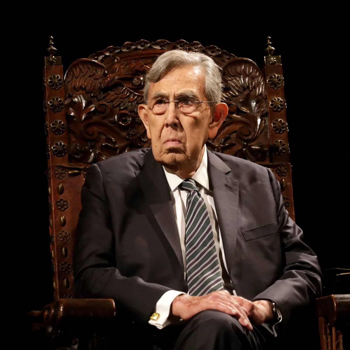 Image accompanying reporting about Cuauhtémoc Cárdenas, Who Helped End One-Party Rule in Mexico, Dies at 92