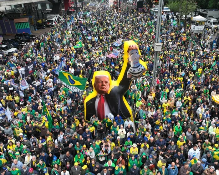 Image accompanying reporting about Lula says Trump wants to ‘colonise’ and capture Brazil’s resources by meddling in election
