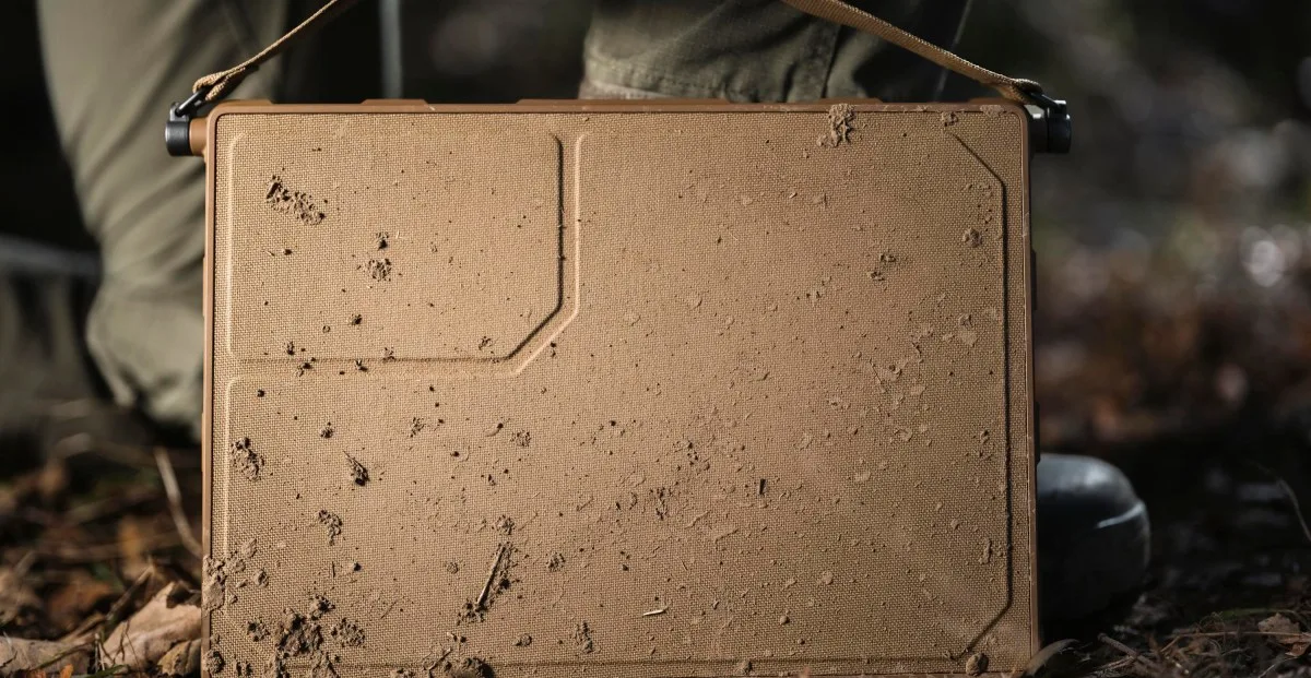 Image accompanying reporting about Anduril now says its BlueChip laptop will meet Buy American standards at launch