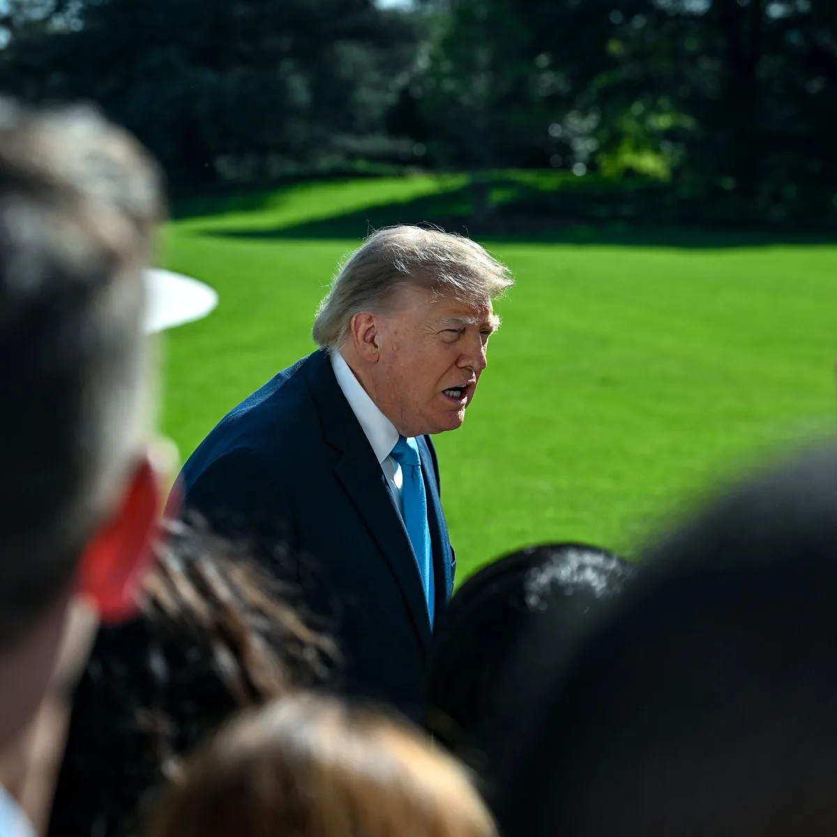 Image accompanying reporting about Facing Backlash, Trump Says His Super PAC Will Pay for Taxpayer-Funded Ads