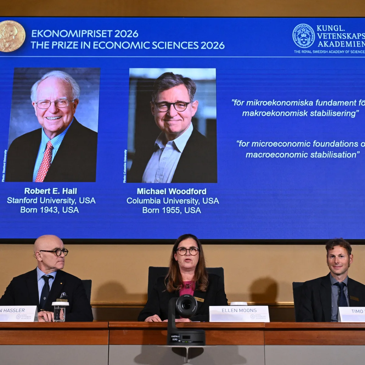 Image accompanying reporting about Robert E. Hall and Michael Woodford Awarded Nobel for Economics