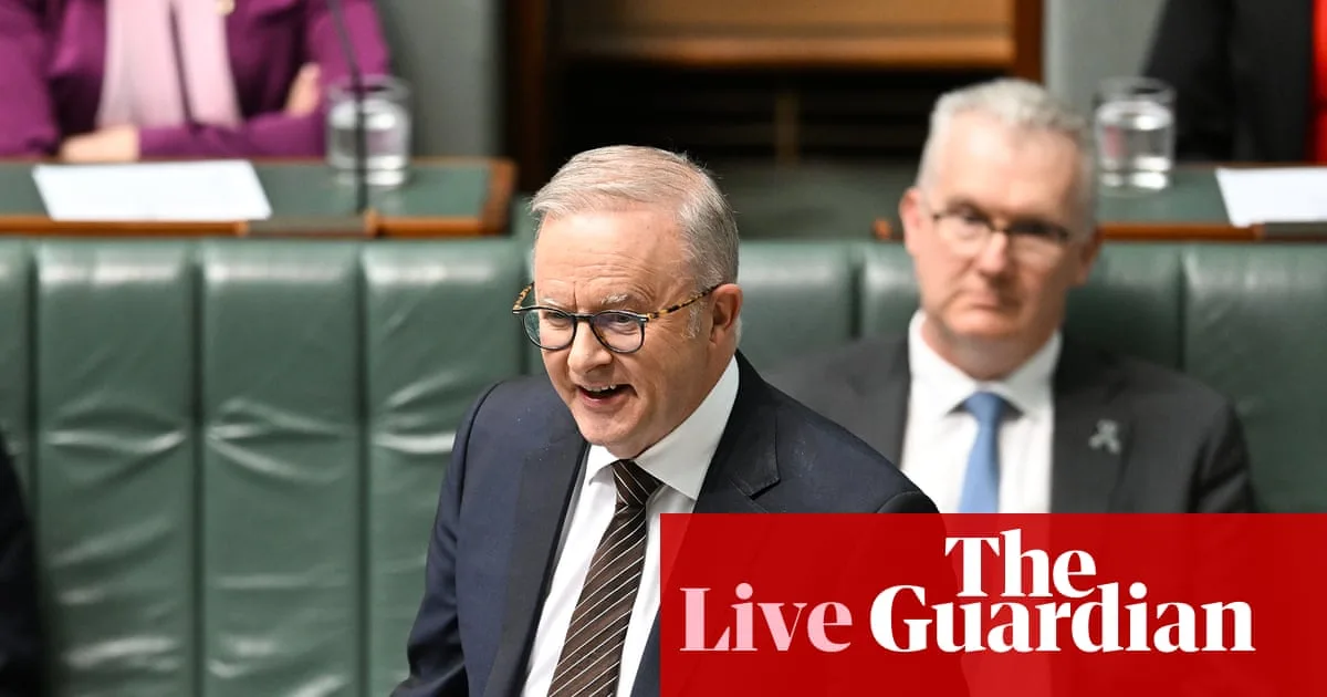 Image accompanying reporting about Australian politics live: PM grilled over golf club grant again as five ejected from question time; Bowen says he’s ‘triggered’ opposition