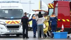 Image accompanying reporting about Three dead, including child, in Channel crossing attempt