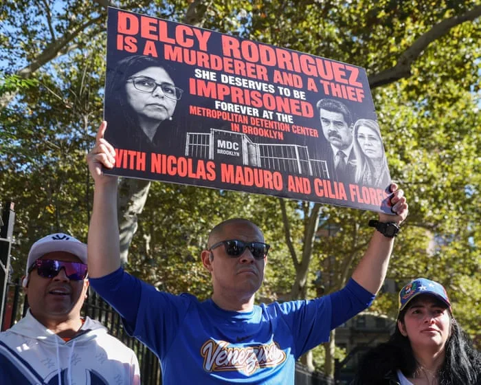 Image accompanying reporting about Nicolás Maduro tells New York court new torture allegations are ‘false’