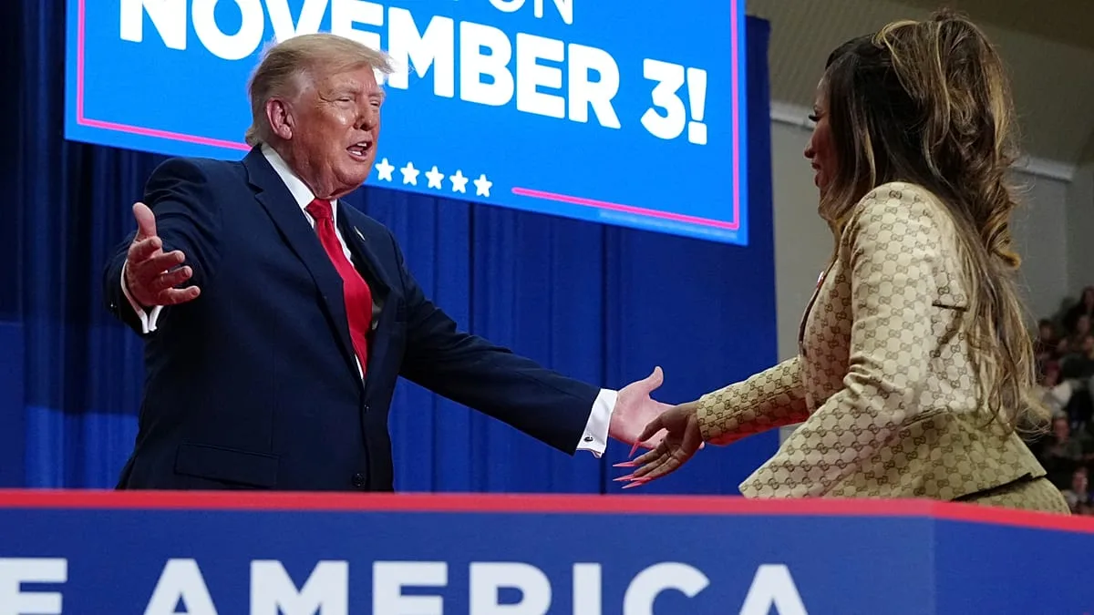US: Nicki Minaj endorses Trump at Michigan Republican rally