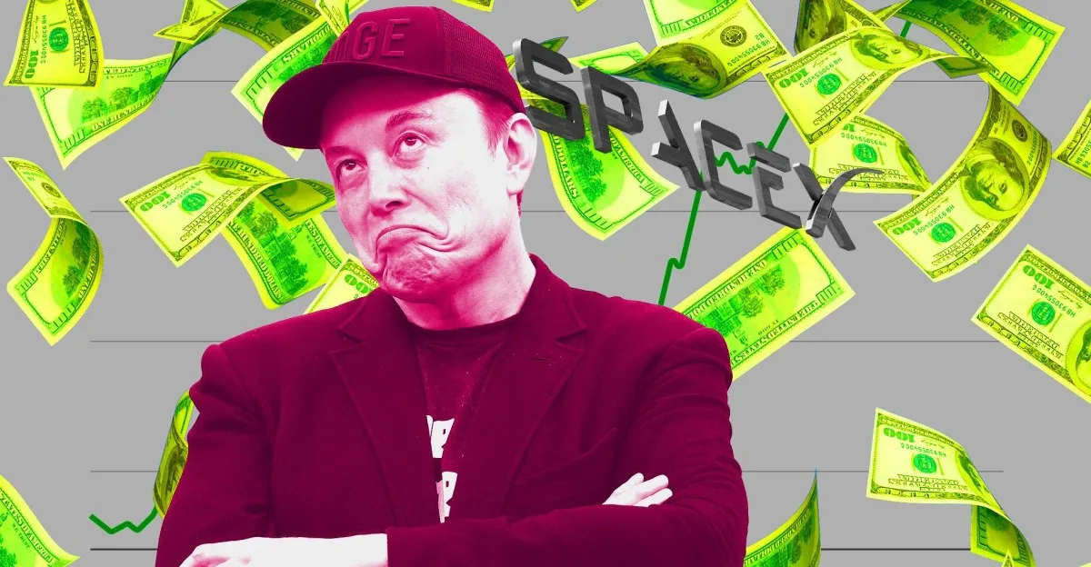 Image accompanying reporting about Elon Musk promises to give one SpaceX share to every child in the US