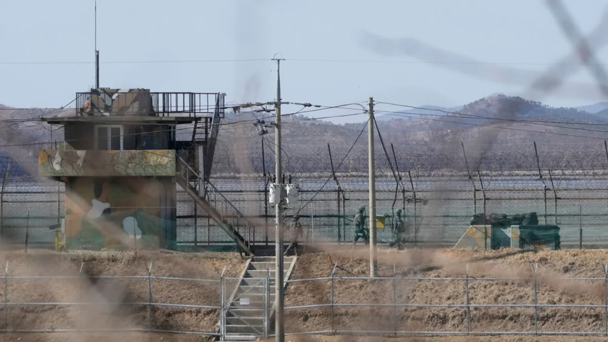 Image accompanying reporting about Three South Korean soldiers injured in landmine border explosion