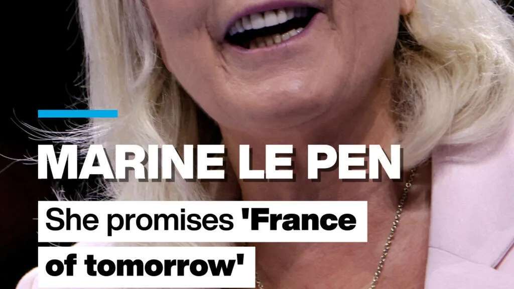 Image accompanying reporting about Marine Le Pen launches presidential campaign in Orléans