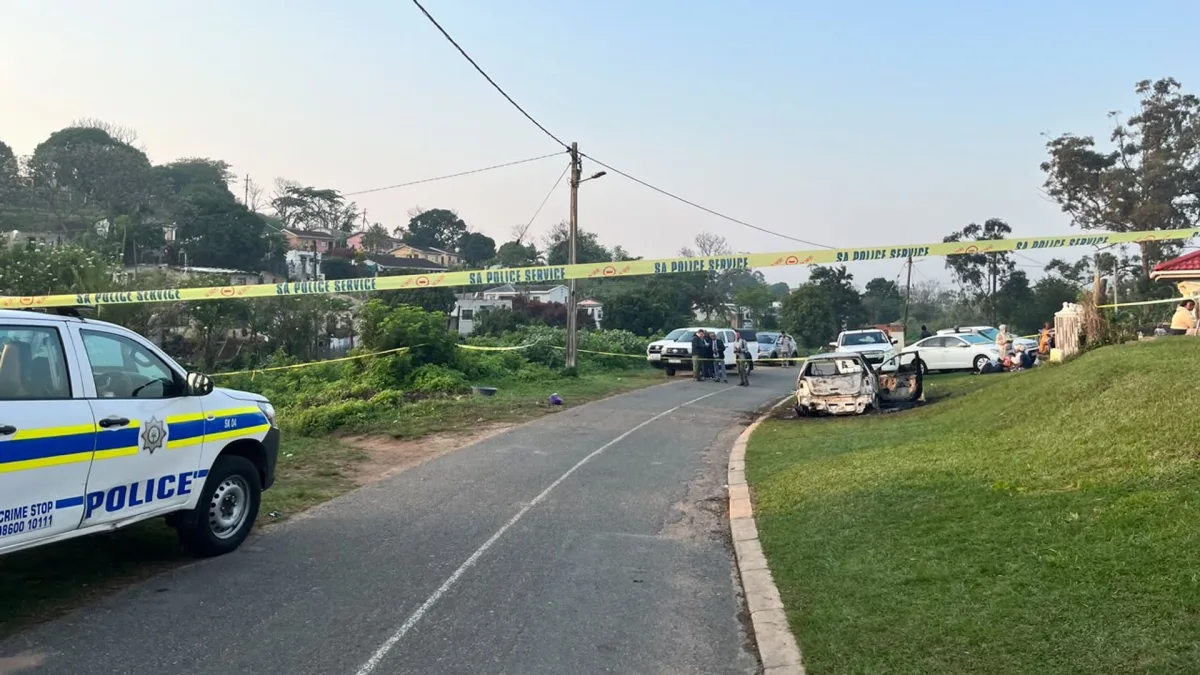 Image accompanying reporting about At least 11 dead in mass shooting at house party in South Africa