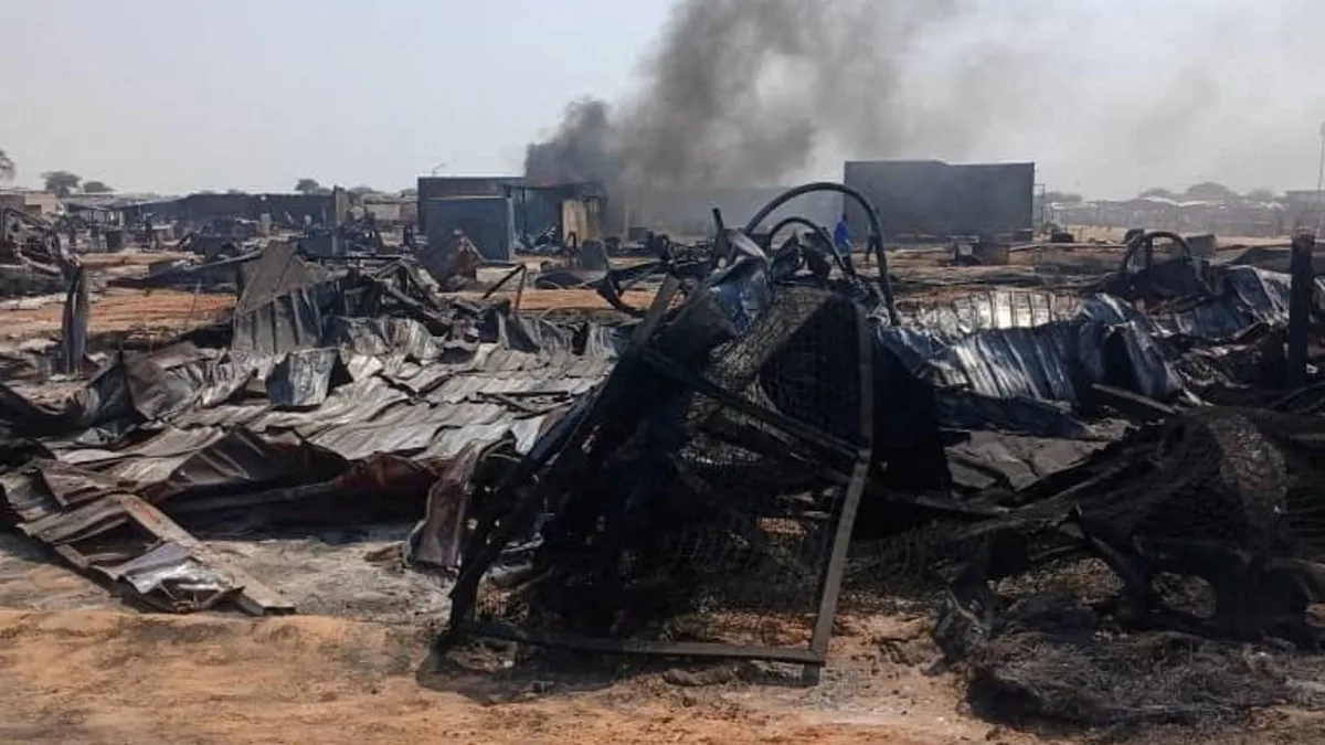 Image accompanying reporting about At least 153 people killed in drone strike on disputed Sudan-South Sudan region